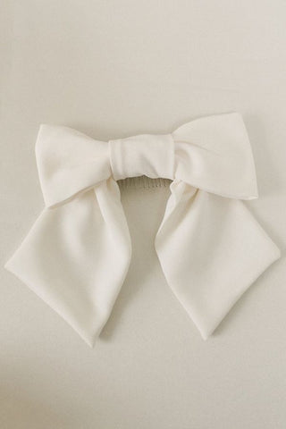 The Mini Bridal Bow | Crepe