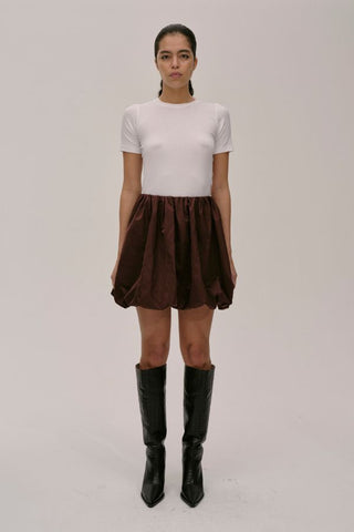 Evans Skirt | Oxblood