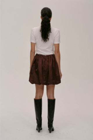 Evans Skirt | Oxblood