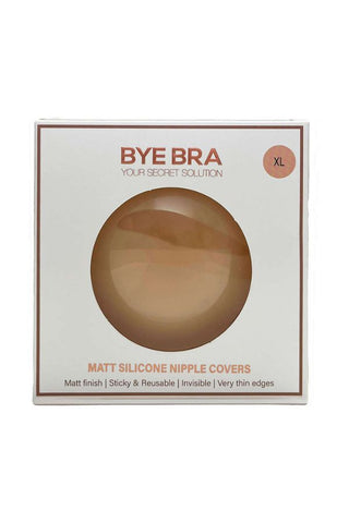 Matt Silicone Nipple Covers | Beige