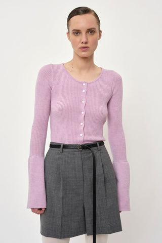 Liw Knit Cardigan | Pink