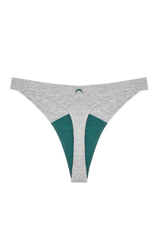 High Rise Thong | Grey