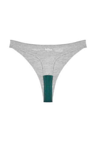 High Rise Thong | Grey