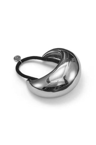 Glossy Dome Pony Cuff | Silver