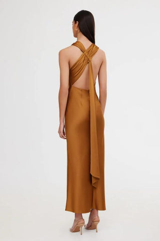 Annabel Dress | Gold