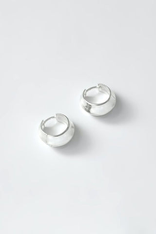 Bodie Hoops | Sterling Silver