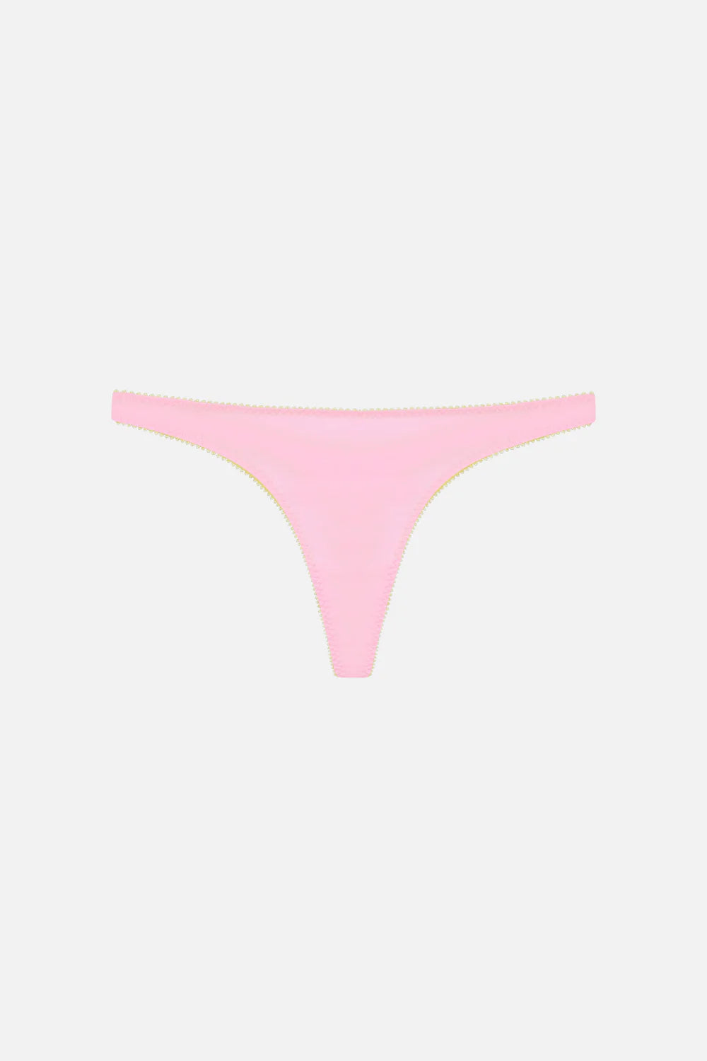 Vintage Kmart Pink K Cotton Bikini Thong Panty 